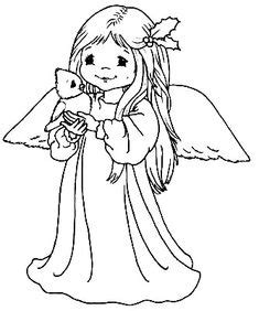 See more ideas about christmas coloring pages, coloring pictures, coloring pages. 107 Best angels images | Coloring pages, Angel coloring ...