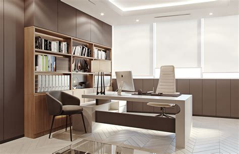 Modern Classic Ceo Office Interior On Behance