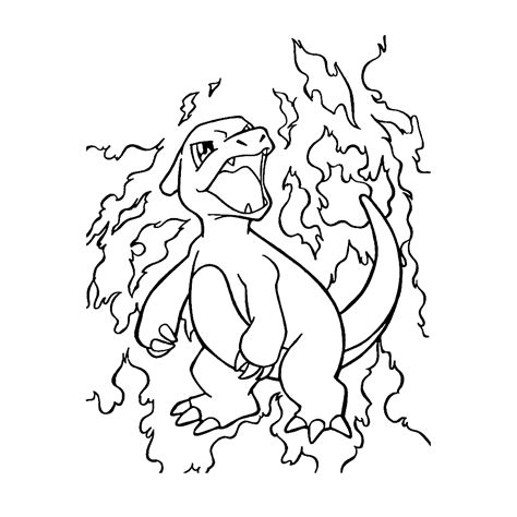 Charmeleon Coloring Pages Coloring Home