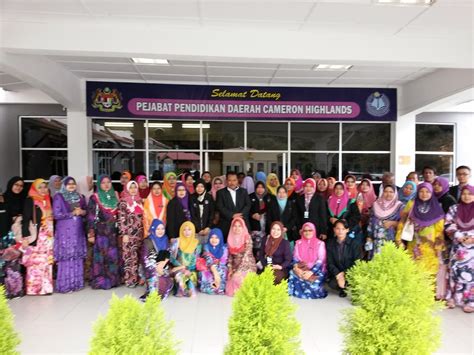 Perkebunan teh boh 6,5 km. *: Lawatan Penanda Aras Ke Pejabat Pendidikan Daerah ...