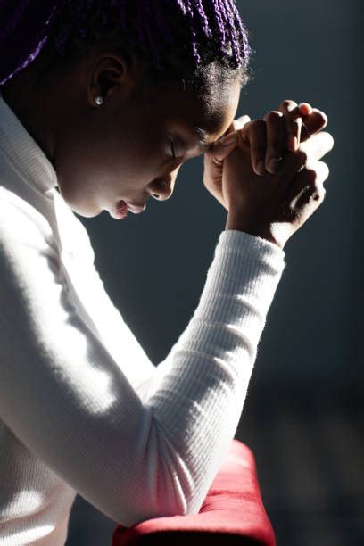 Black Woman Praying