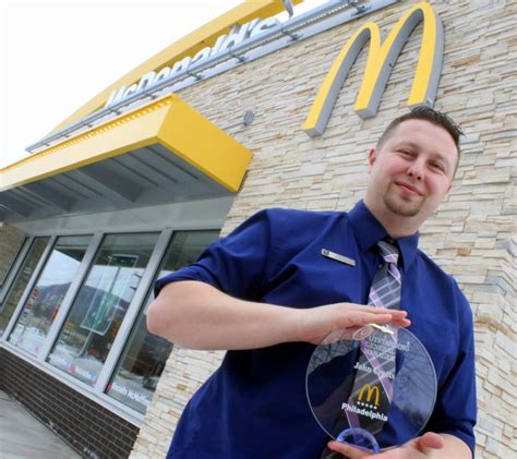 Mcdonalds Manager Named Outstanding Manager All Otsego