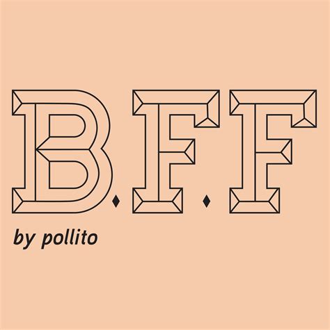 b f f by pollito logo