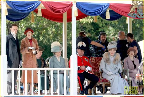 Downton Abbey Movie Begins Filming First Set Photos Photo 4153323