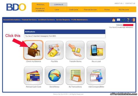 When choosing a bdo credit card, use bdo's very own online comparison tool to further refine your search and zero in on the best credit card that suits your always check your statement of account. How to Inquire Balance on BDO Cash Card Online - Banking 27664