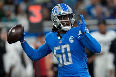 Teddy Bridgewater Still Rocking No 50 Trying To Find Rhythm As Lions