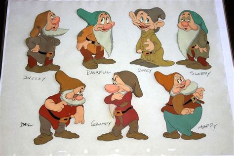 7 Dwarfs Disney Paintings Disney Cartoon Sketches