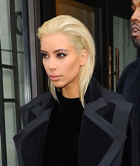 Kim kardashian debuted honey blonde locks on her instagram stories. Kim Kardashian's Platinum Hair Color Is the Best Blond She ...