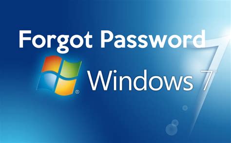 Forgot Password Windows 7 Computer Tips And Tricks
