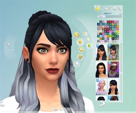 Mod The Sims Leela`s Ombre Hair Recolour By Saurussims Sims 4 Hairs