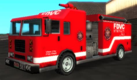 Image Firetruck Gtavcs Front Gta Wiki The Grand Theft Auto