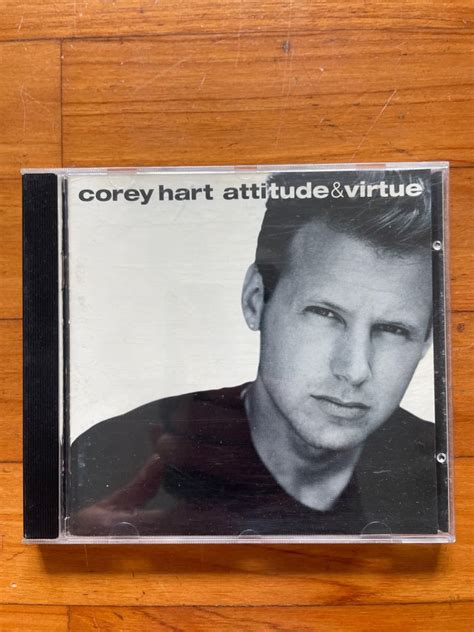 corey hart attitude and virtue cd hobbies and toys music and media cds and dvds on carousell