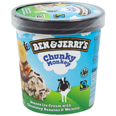 Buy Ben And Jerrys Chunky Monkey Banana Ice Cream With Chocolatey