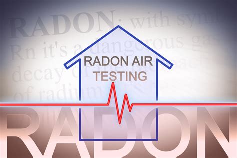The Danger Of Radon Gas In Our Homes Concept Image With Check Up