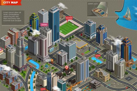 3d City And Map Generator By Designhatti Graphicriver