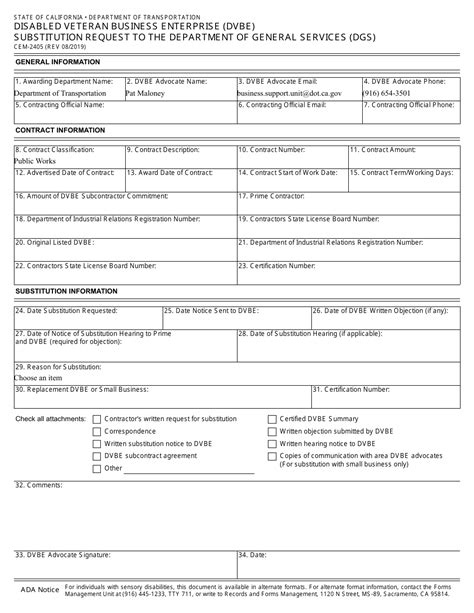 Form Cem 2405 Fill Out Sign Online And Download Fillable Pdf