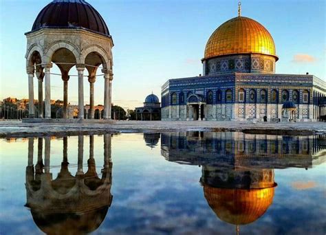 The Beautiful Al Aqsa Mosque In Jerusalem ☺️ Mosque Dome Of The Rock