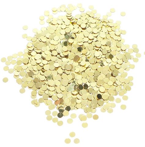Find the perfect gold confetti burst stock photo. Gold Round Confetti | Tiny Bulk Metallic Gold Confetti
