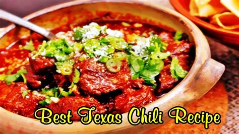 Best Texas Chili Recipe Quick And Easy Meals Chili Chili