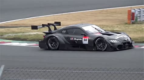 Toyota Gr Supra Gt Racecar Sounds Insane Testing For The Super