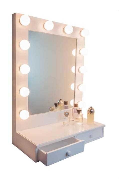 Yes you heard me right. Ideas for Making your Own Vanity Mirror with Lights (DIY or BUY)