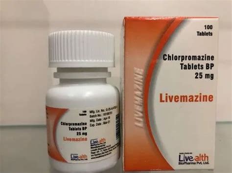 Chlorpromazine Tablets Bp 25mg At Best Price In Navi Mumbai By Livealth