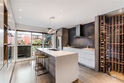 Du pont de nemours and company (dupont) it is the original material of this type, created by scientists in 1967. modern kitchen - two tones - Contemporary - Kitchen - Montreal - by Soll.Solutions | Houzz