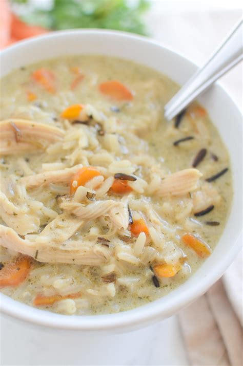 Long grain and wild rice blend. Chicken and Wild Rice Soup (Panera Copycat) - Fake Ginger