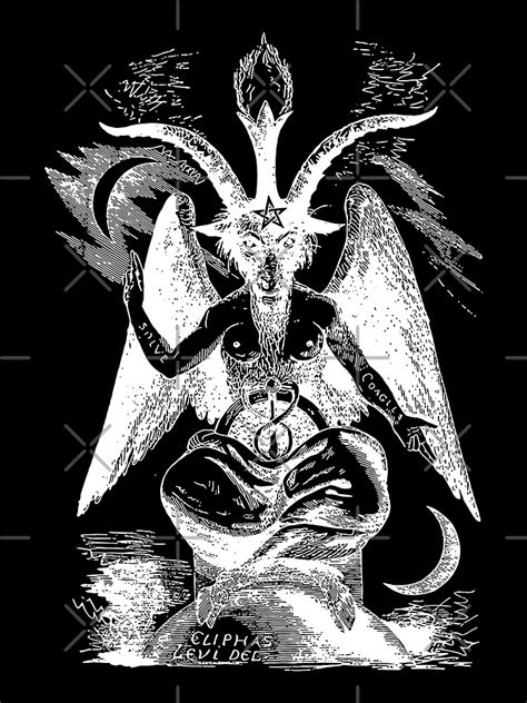 Baphomet Devil Sabbatic Goat Satan Sticker For Sale By