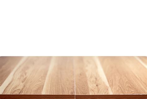 Brown Empty Wooden Table Top Isolated On Transparent Background Png
