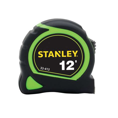 12 Ft High Visibility Tape Measure 33 413 Stanley Tools