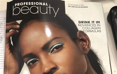 We Are In The April Edition Of Professional Beauty Magazine The