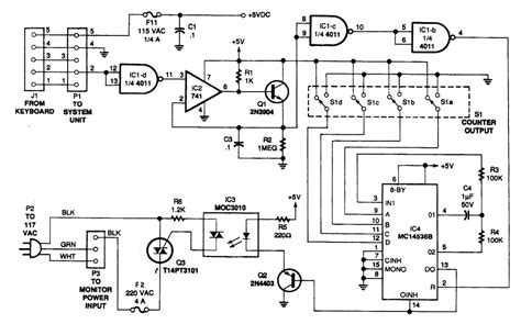 Microcontroller projects wiring diagram schema electronic projects shema. MONITOR_POWER_SAVER_FOR_COMPUTERS - Computer-Related ...