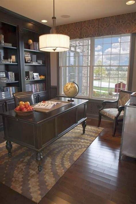 Training in the comfort of your home or office. masculine stylish home office