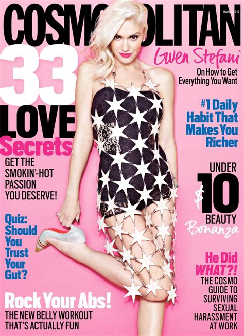 Gwen Stefani Talk Marriage And More For Cosmopolitan Magazine