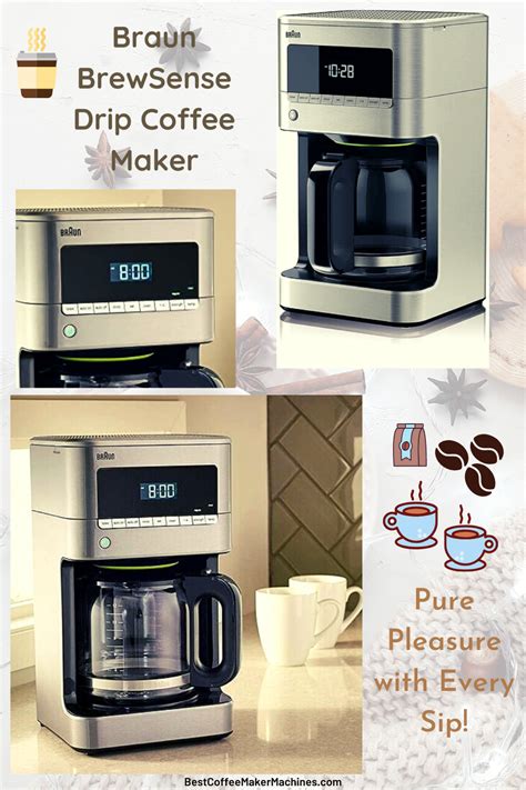 The filter also needs to be properly installed, so make sure to check the instructions. Braun coffee maker in 2020 | Coffee maker, Coffee maker ...