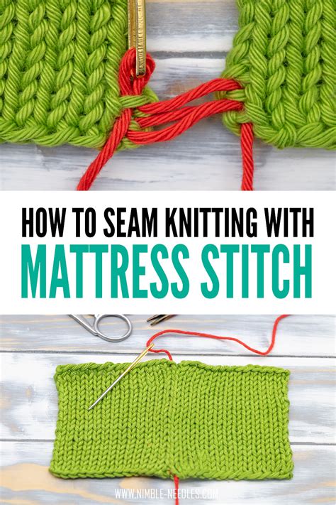 Posted on december 4, 2016 by knitigatingcircumstances. How to do the Mattress Stitch in knitting - Step by step ...