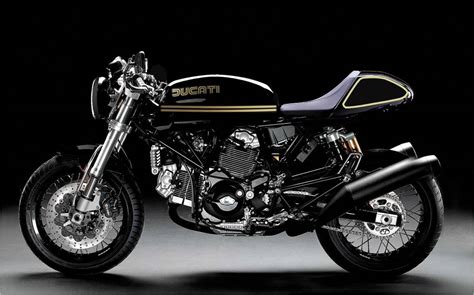 Ducati sport classic 1000 silmotor exhaust dual megaphone slipon silencers. Owning it... - The Bike Shed