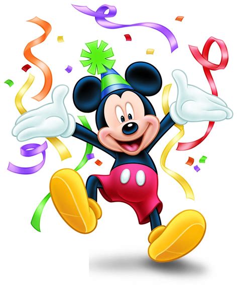 Best Mickey Mouse Birthday Clipart 18446