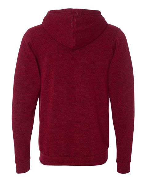 Bella Canvas 3909 Unisex Triblend Full Zip Sweatshirt Wholesale