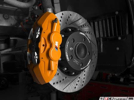 The downside of using drilled rotors on your vehicle is that all of those holes tend to weaken the rotors. ECS - 009607ECS01AKT8 - ECS M Performance Front & Rear Big ...