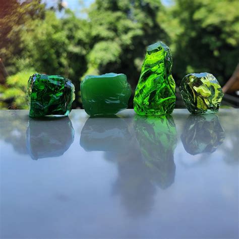Spiritual Reconnection with Healing Green Andara Crystal by Andara Temple