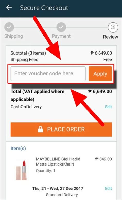 How To Enter Promo Code On Lazada Guide Tutorial