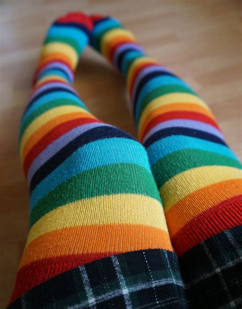 Rainbow Socks By Yonnji On DeviantArt