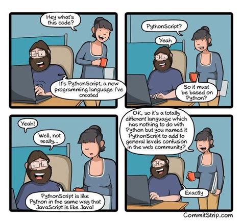 Programming is one of the fields which have a lot of funniest and dankest memes and jokes available. PythonScript ----------------------------- #javascript # ...