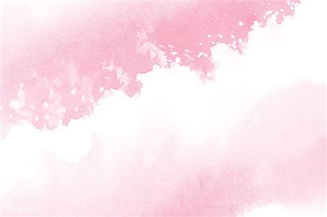 Pink Watercolor Textured Background Free Image By