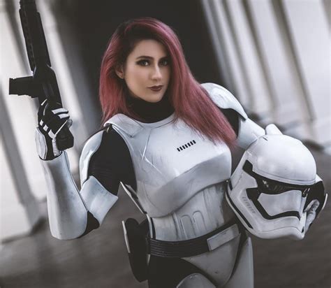 Elizabeth Rage [as A Stormtrooper] Cosplay By Elizabethragecosplay Facebook Starwars