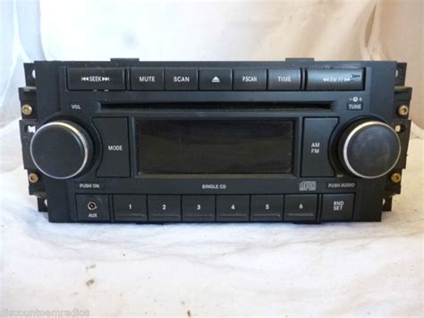 Sell 04 10 Chrysler Dodge Jeep Radio Cd Aux Port Ref P05064171ah In