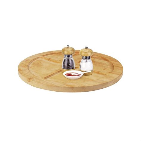 Customized Bamboo Lazy Susan Turntable Suppliers Free Sample Rich Cook