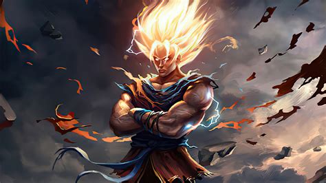 Super Saiyan Goku Anime Boy Hd Dragon Ball Wallpapers Hd Wallpapers